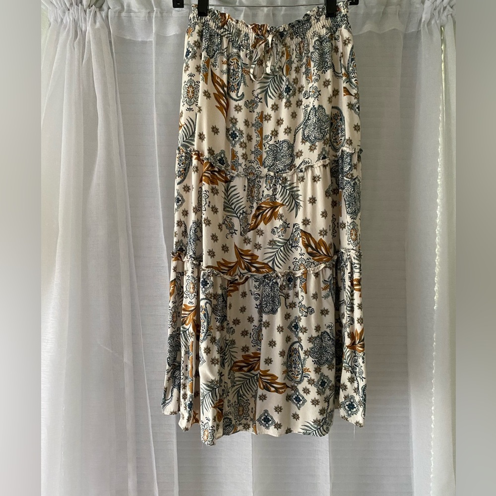 Boho Flow Skirt by Love Tree, Size Small
